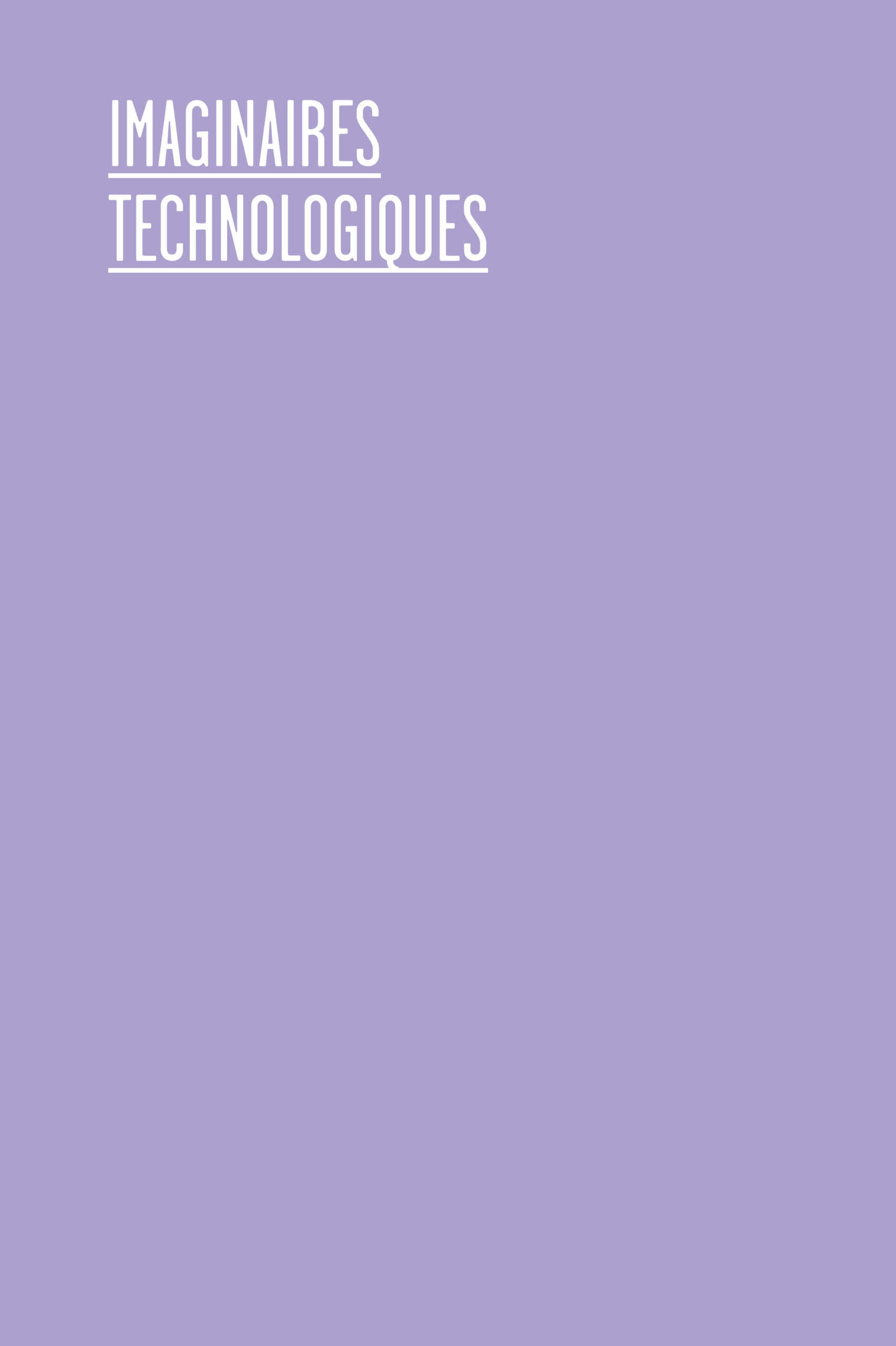 Imaginaires technologiques