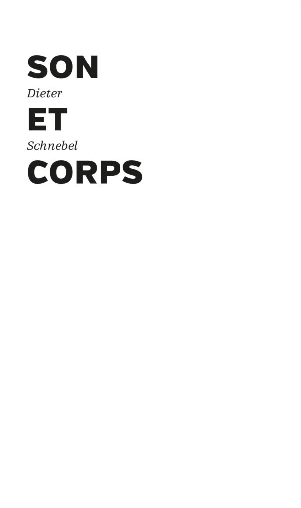 Son et corps